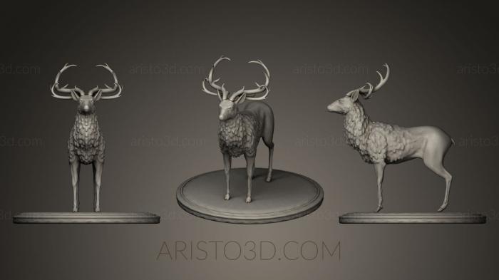 Animal figurines (STKJ_0176) 3D model for CNC machine